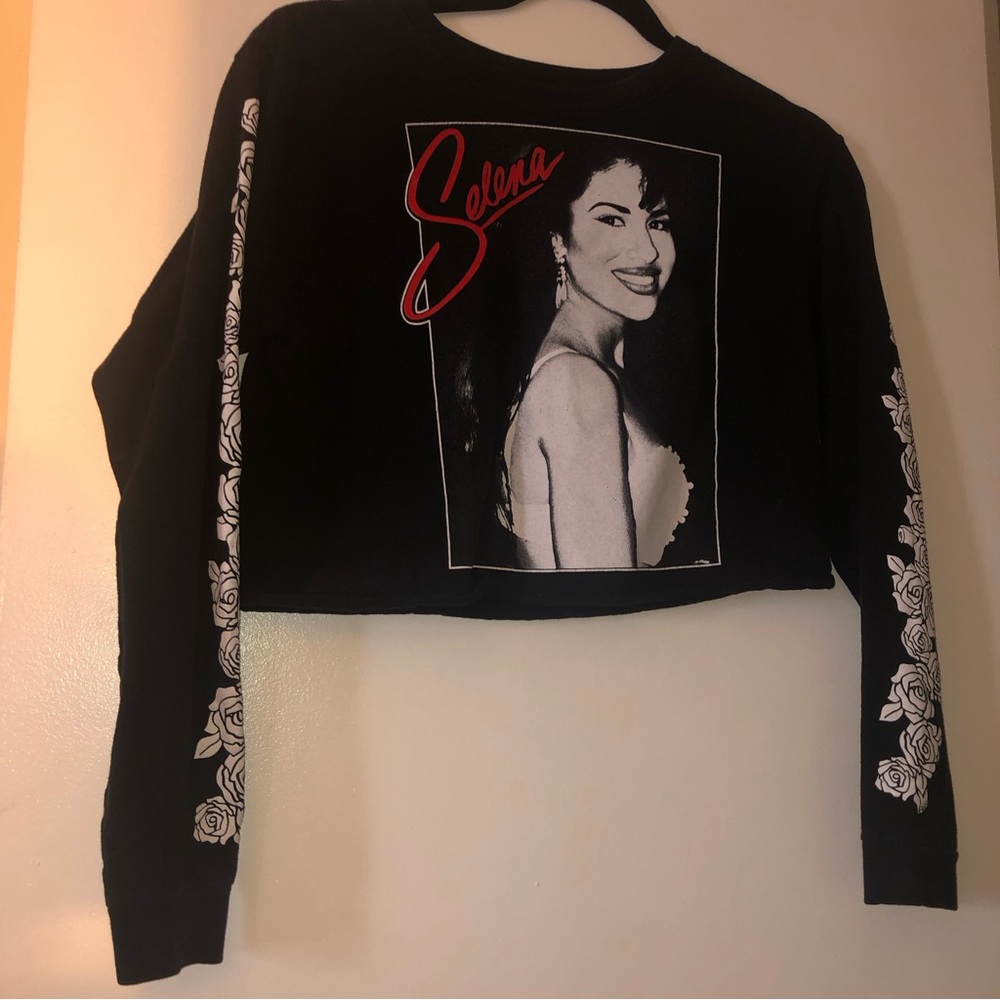 Selena Long Sleeve Cropped Shirt